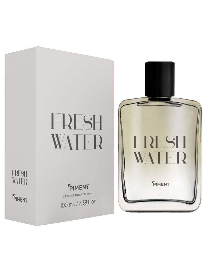 Fresh water piment - perfume masculino - eau de toilette