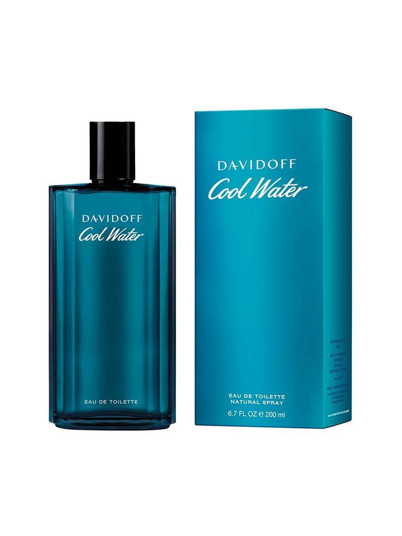 Cool water davidoff - perfume masculino - eau de toilette