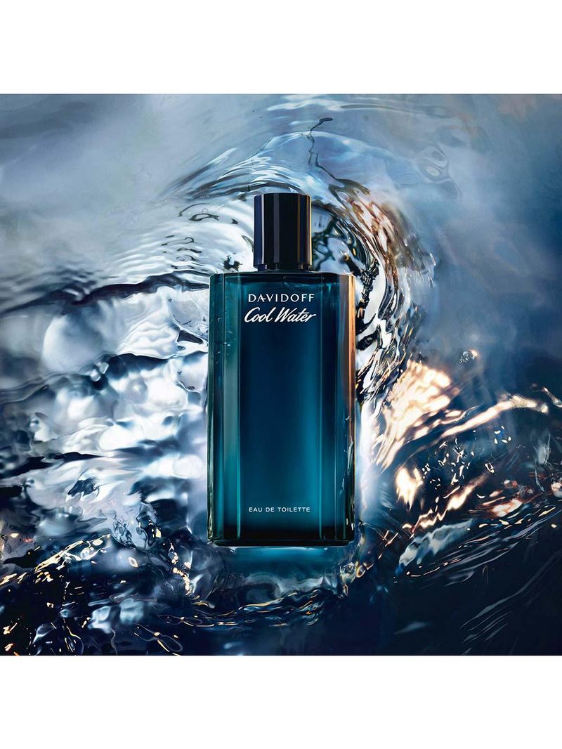 Cool water davidoff - perfume masculino - eau de toilette