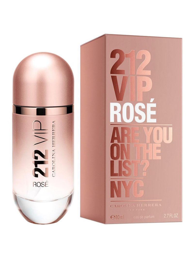 212 vip rosé carolina herrera - perfume feminino - eau de parfum