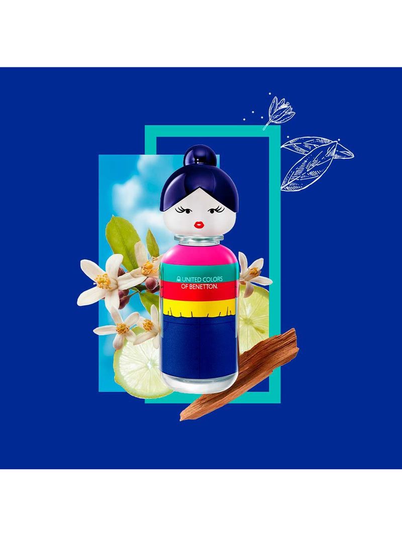 Sisterland blue neroli benetton – perfume feminino – eau de toilette