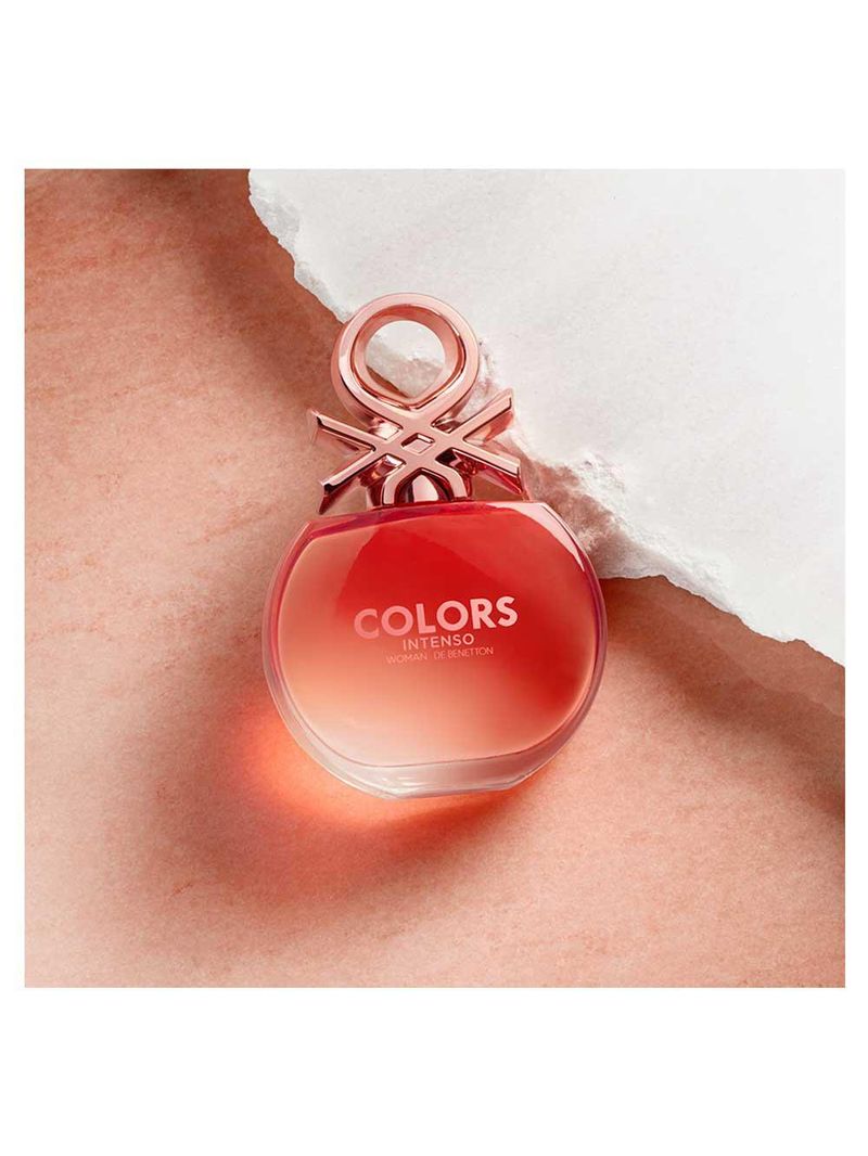 Rose intenso colors benetton – perfume feminino – eau de parfum