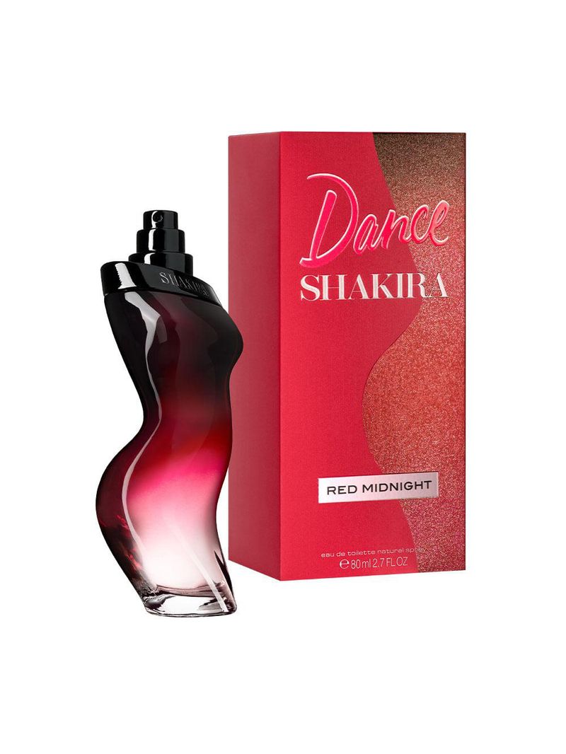Red dance midnight  shakira - perfume feminino -eau de toilette