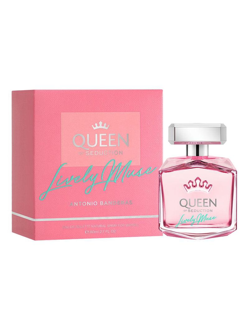 Queen of seduction lively muse banderas - perfume feminino - edt