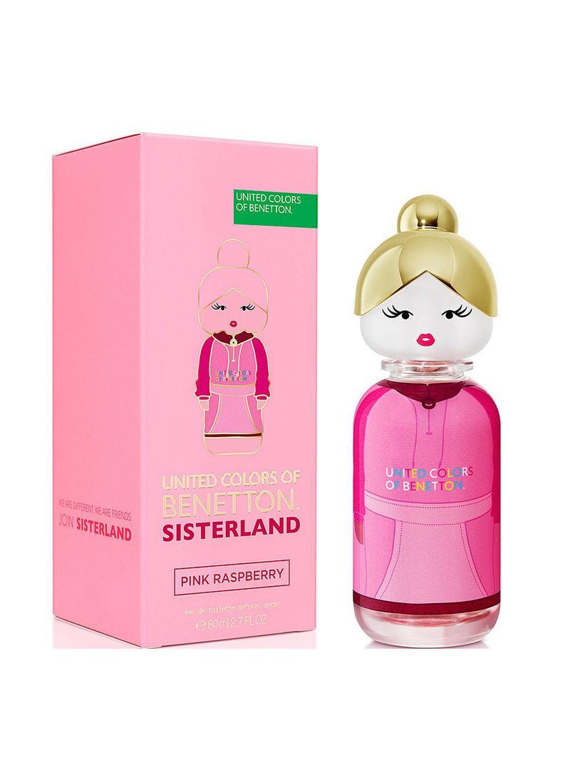 Pink raspberry sisterland united colors of benetton - perfume feminino - edt