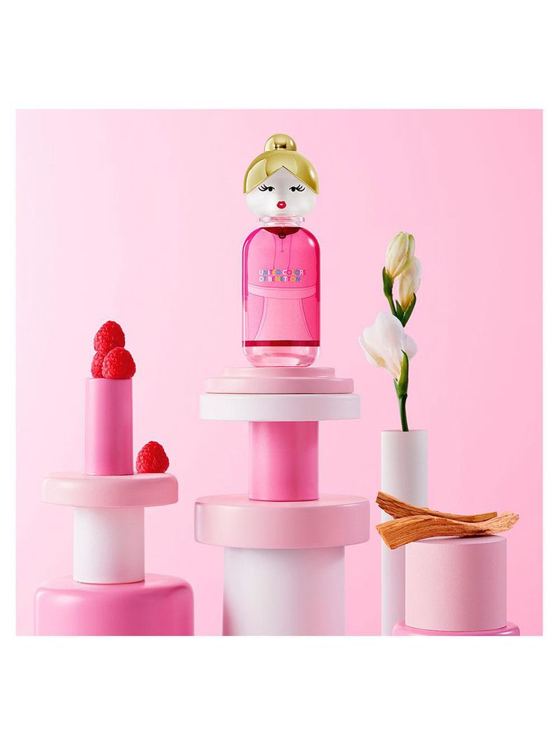 Pink raspberry sisterland united colors of benetton - perfume feminino - edt