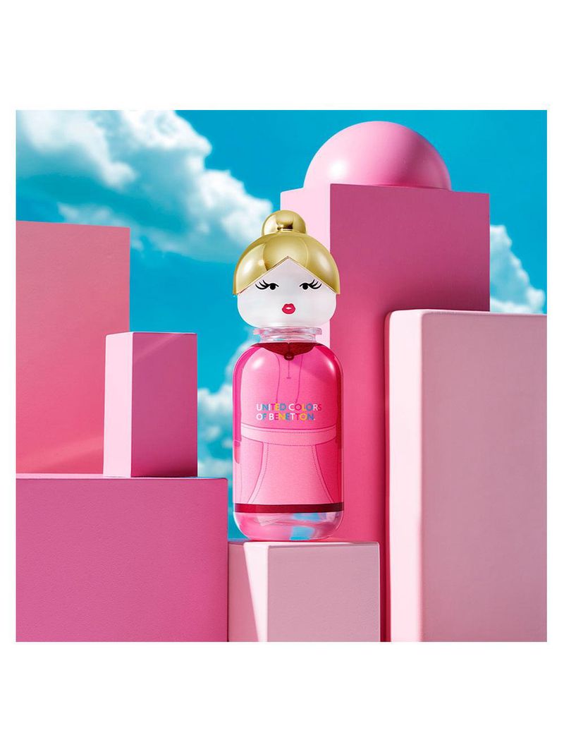 Pink raspberry sisterland united colors of benetton - perfume feminino - edt