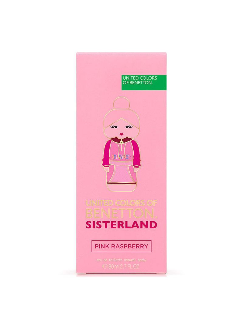 Pink raspberry sisterland united colors of benetton - perfume feminino - edt