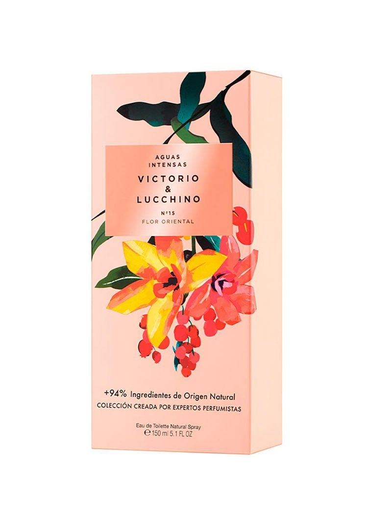 Perfume flor oriental Águas intensas victorio&lucchino feminino edt