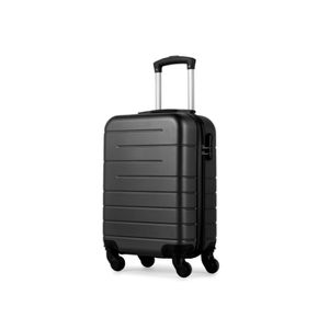 Mala de bordo pp 8 kg abs 4 rodas 18,5" downtown  preta