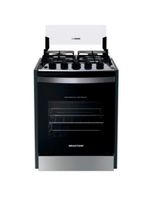 Fogão De Embutir Brastemp 4 Bocas Byo4Ebr Inox Bivolt