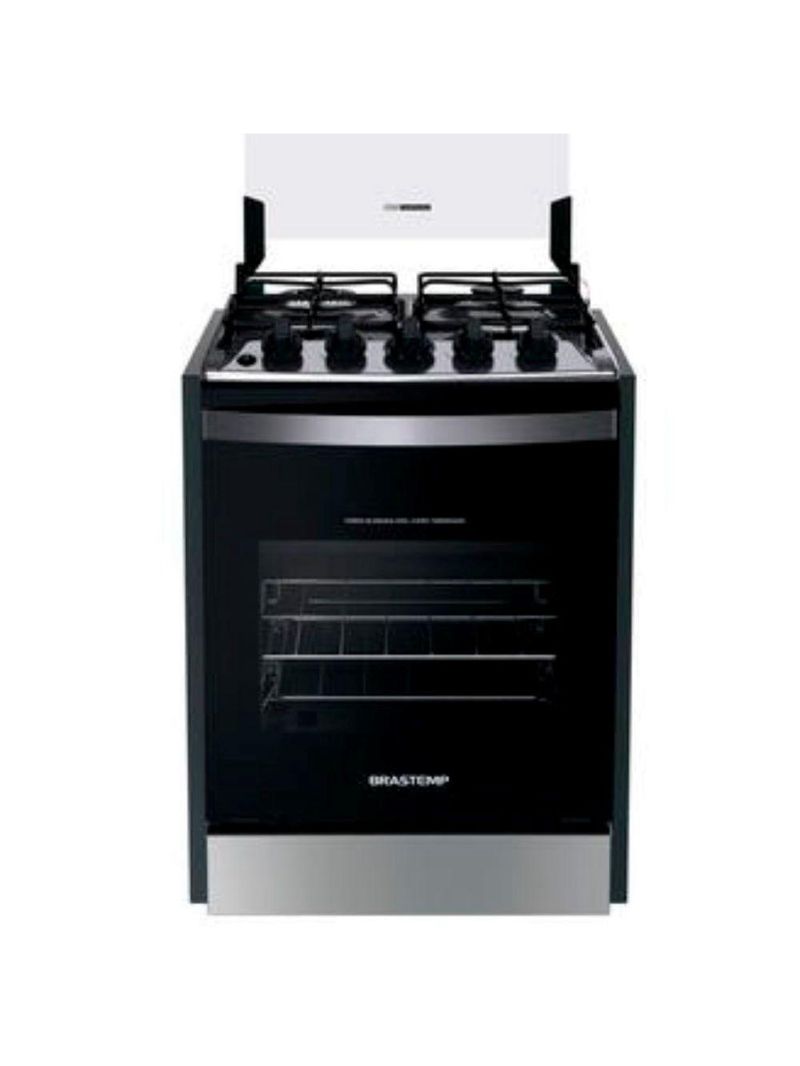 Fogão De Embutir Brastemp 4 Bocas Byo4Ebr Inox Bivolt