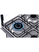 Fogão De Embutir Brastemp 4 Bocas Byo4Ebr Inox Bivolt