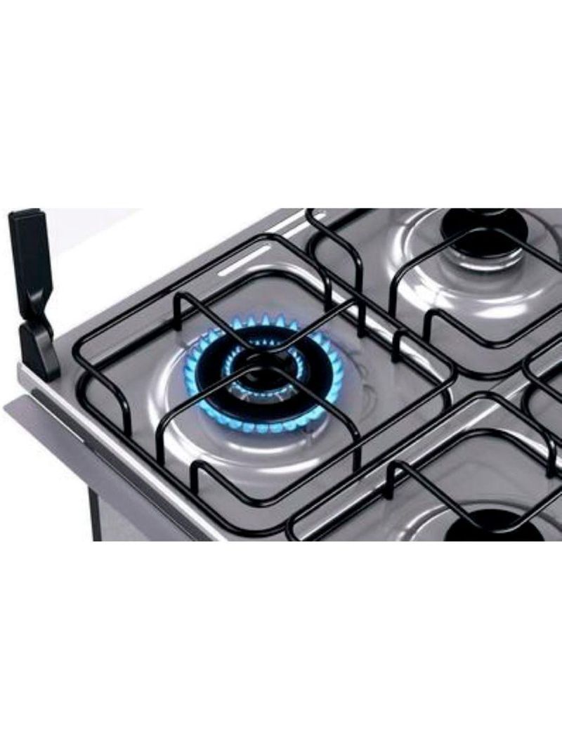 Fogão De Embutir Brastemp 4 Bocas Byo4Ebr Inox Bivolt