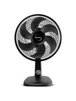 Ventilador De Mesa 30cm Turbo Compact Mallory Preto 110V