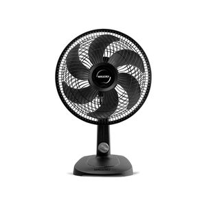 Ventilador De Mesa 30cm Turbo Compact Mallory Preto 110V
