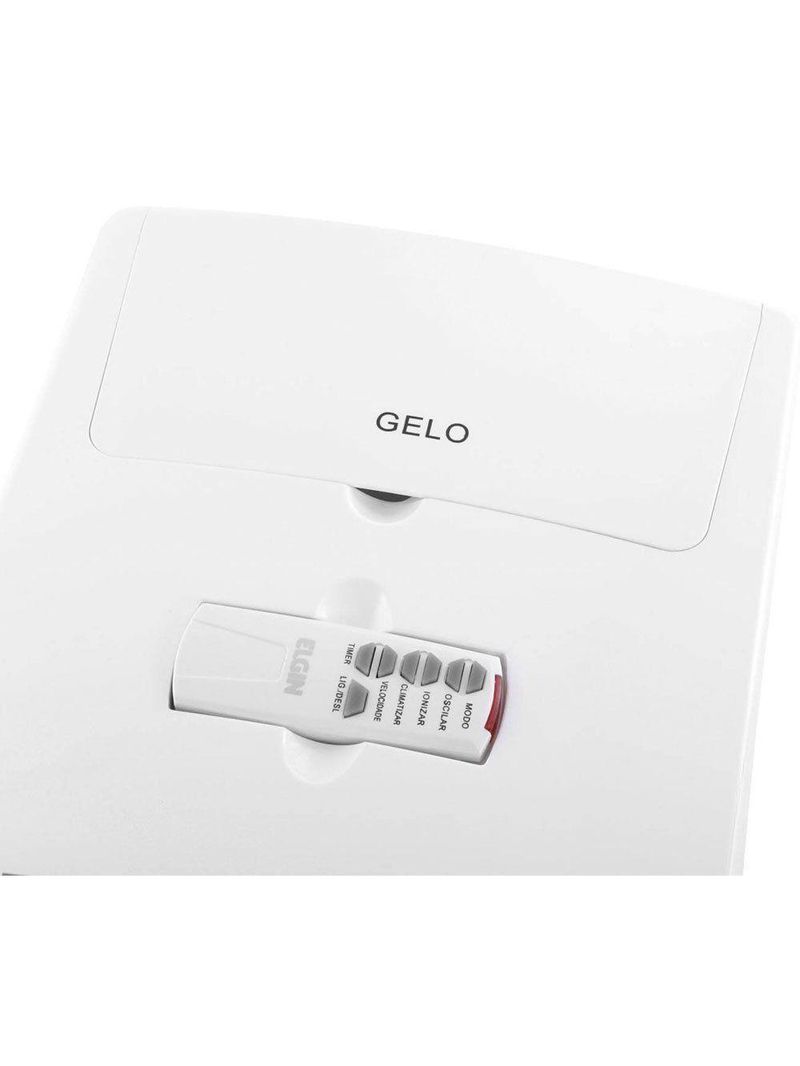 Climatizador E Umidificador De Ar Frio 60w Elgin Branco 220v