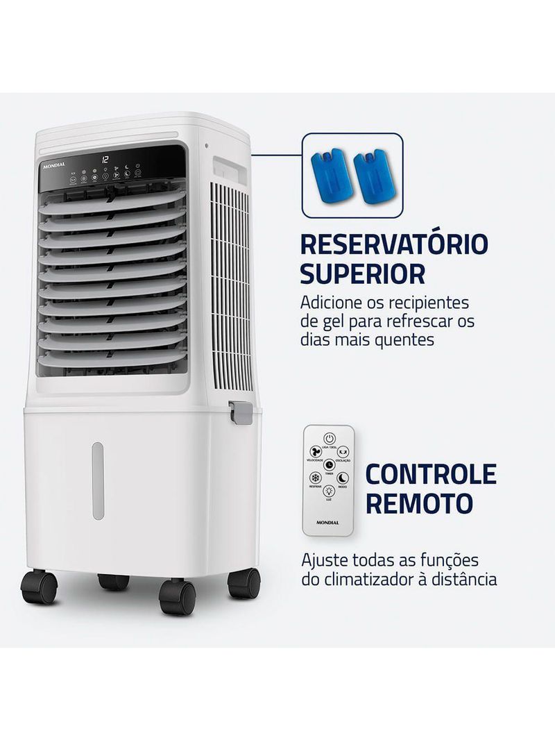 Climatizador Turbo Mondial Branco 150W CL-25L 110V