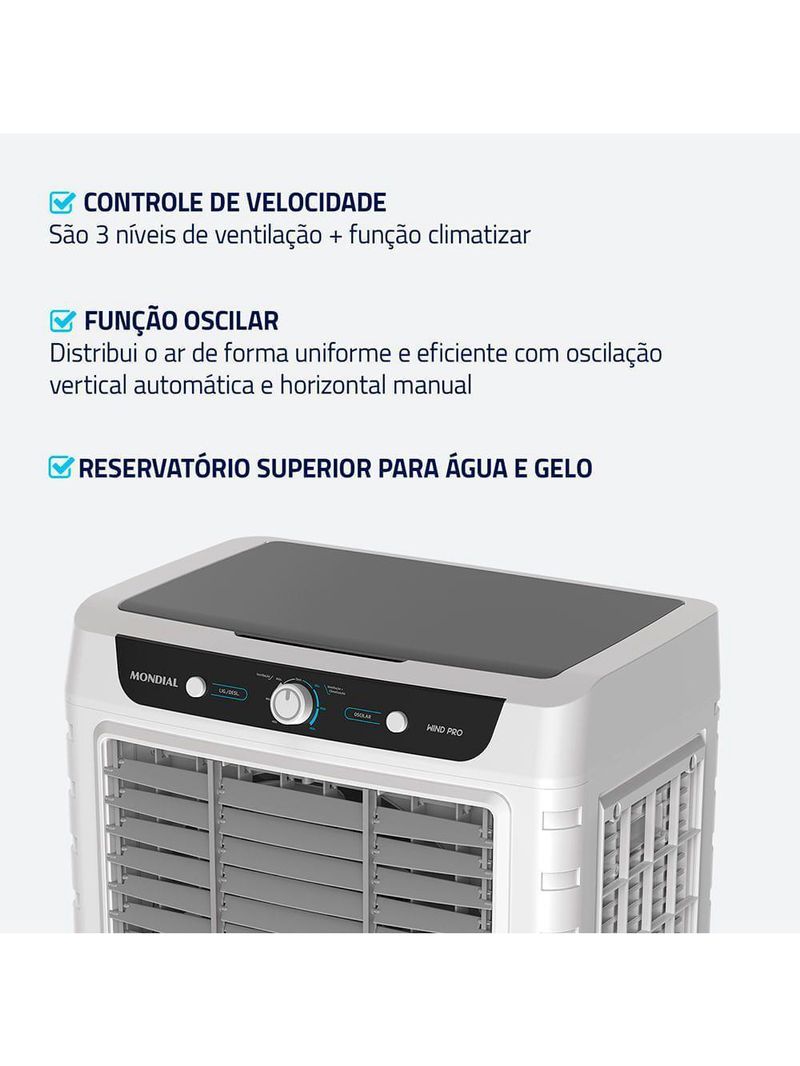 Climatizador Pro Mondial 230W CL-45L 110V
