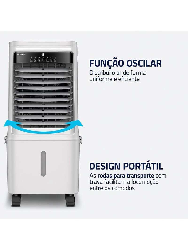 Climatizador Turbo Mondial Branco 150W CL-25L 220V