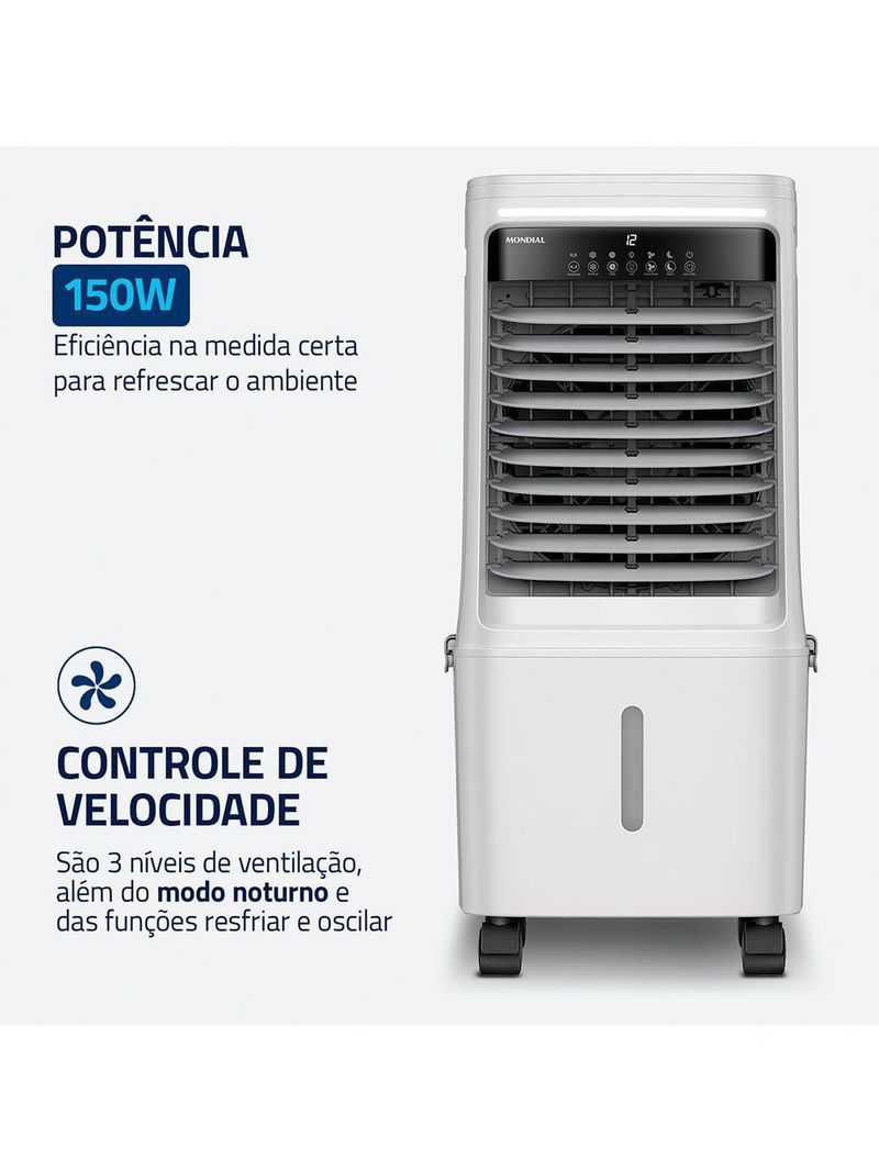 Climatizador Turbo Mondial Branco 150W CL-25L 220V