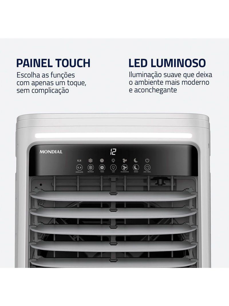Climatizador Turbo Mondial Branco 150W CL-25L 220V