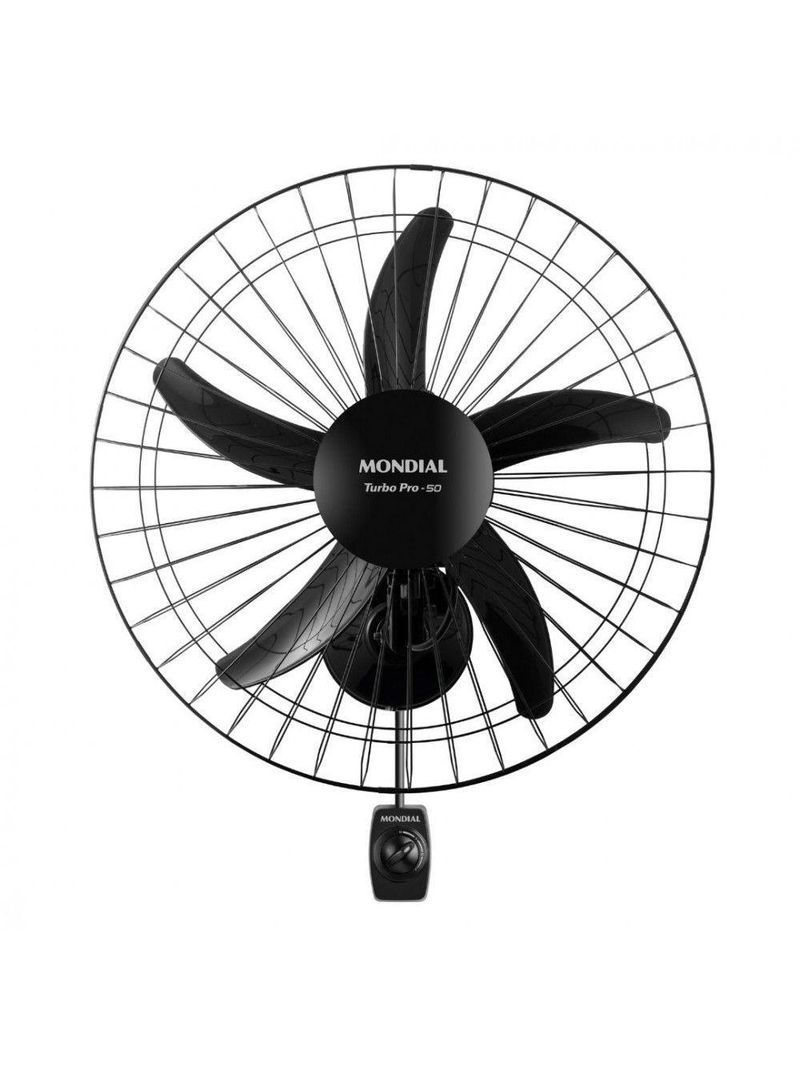 Ventilador Mondial De Parede 50cm Nvp-pro-50 Preto 220 V