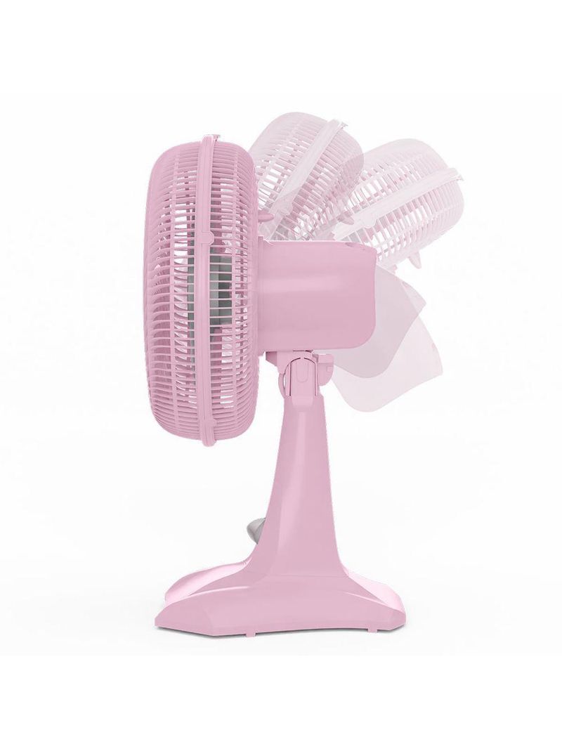 Ventilador Rosa Britânia 2 em 1 Maxx Force 60W BVT302 110V