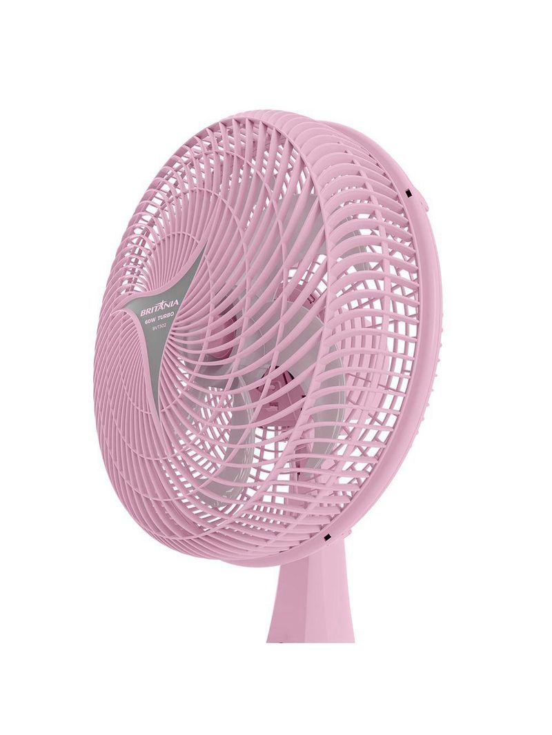 Ventilador Rosa Britânia 2 em 1 Maxx Force 60W BVT302 220V