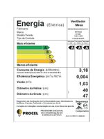 Ventilador Britânia Super Silencioso Maxx Force 165w BVT480 220V