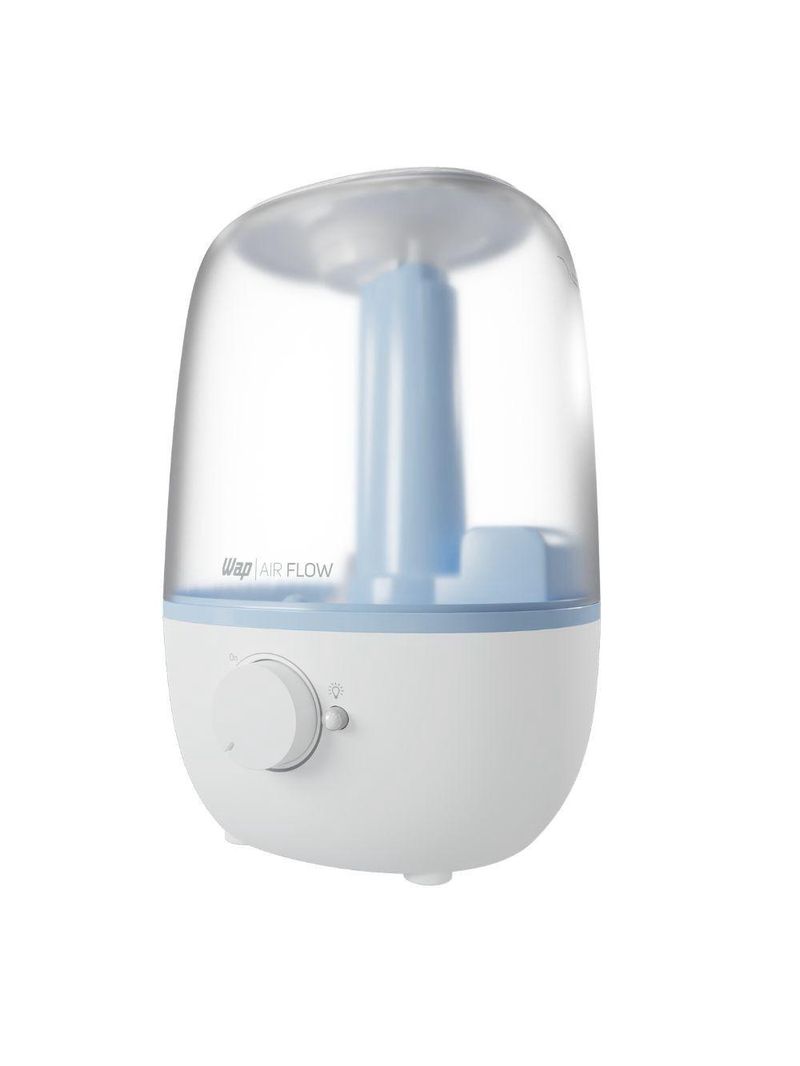 Umidificador Wap Air Flow 23 Litros Com Luminária Branco Com Azul Bivolt
