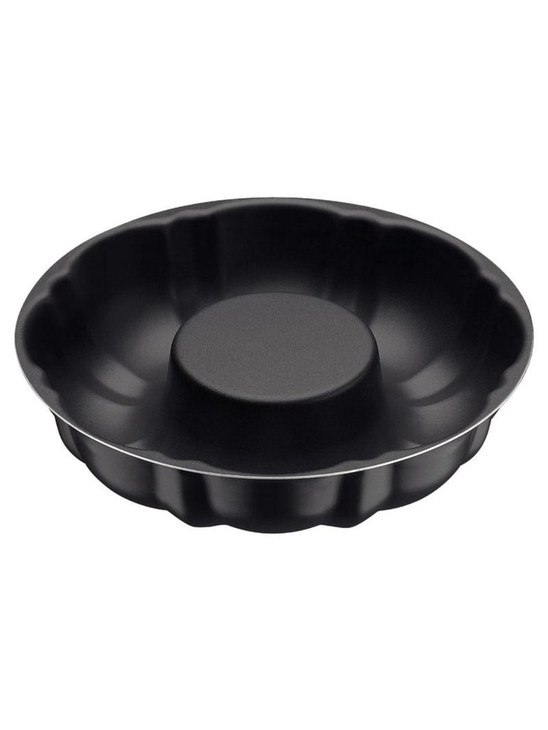 Forma bolo alumínio 24cm brasil silicone  preto tramontina