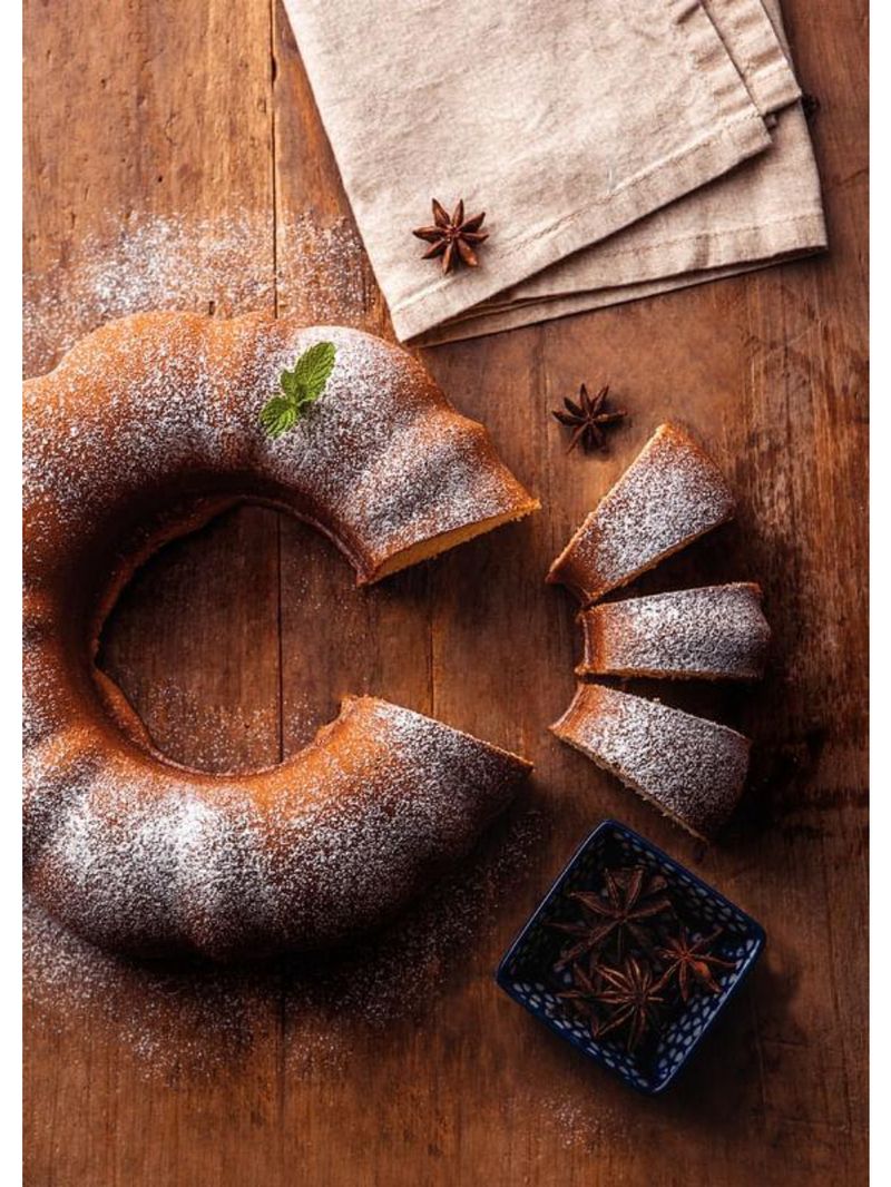 Forma bolo alumínio 24cm brasil silicone  preto tramontina