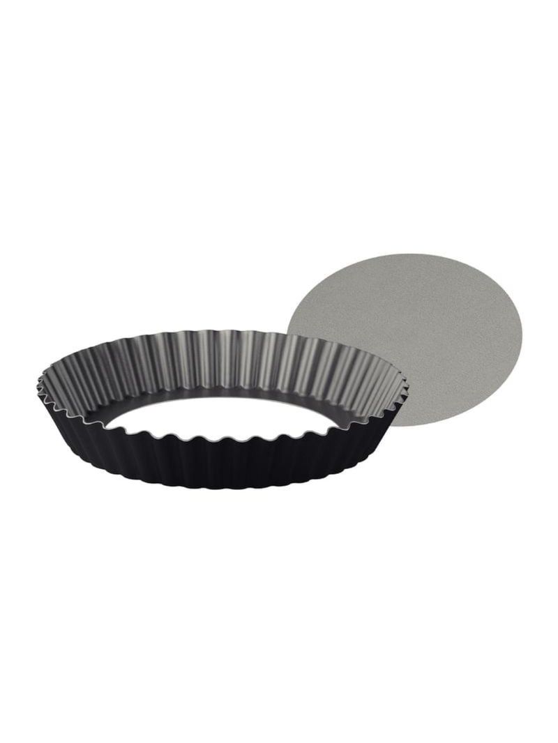 Forma alumínio fund/remo 24cm brasil silicone  grafite tramontina