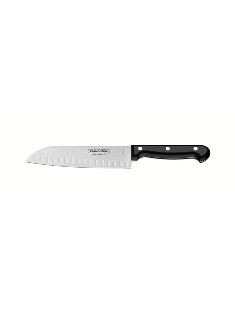 Faca santoku inox 7 ultracorte preto tramontina