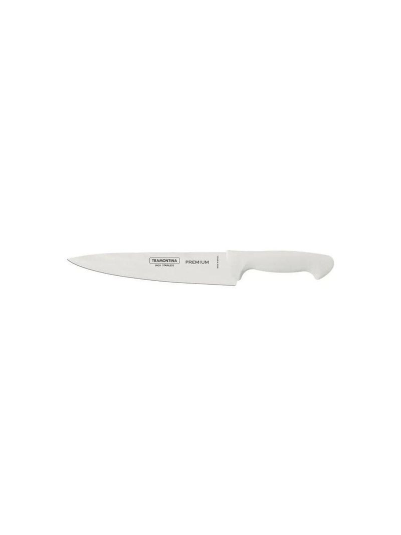 Faca utility inox 8 premium branco tramontina