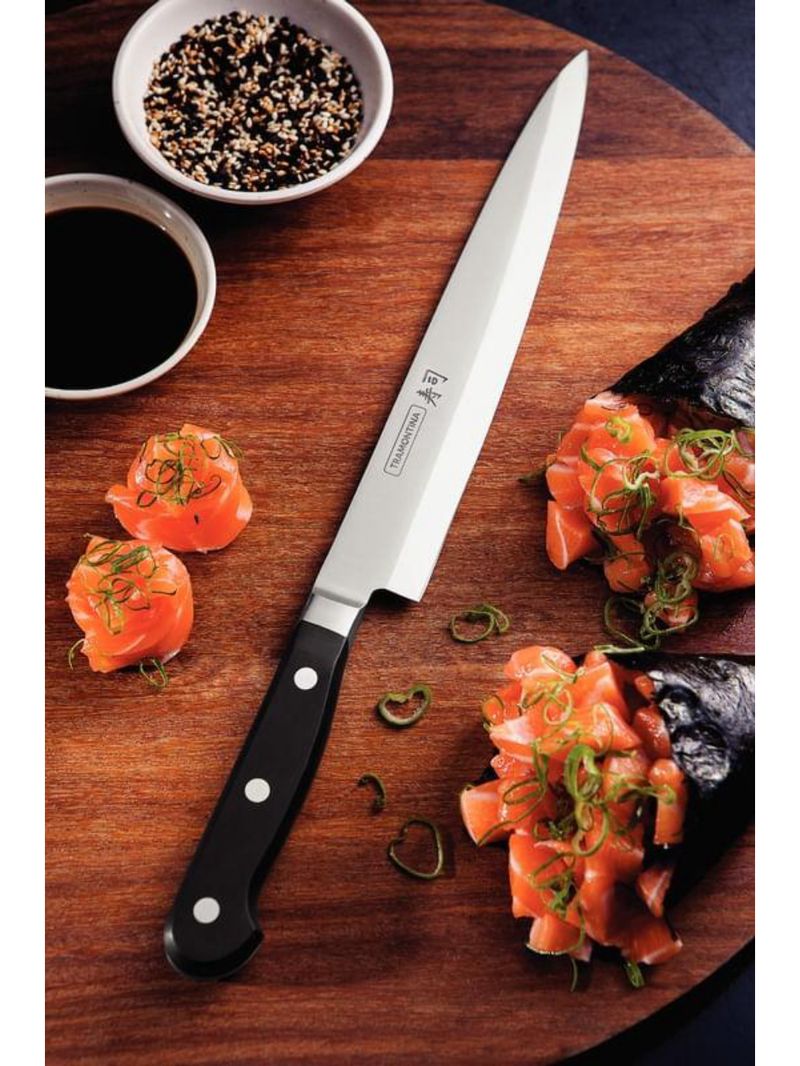 Faca yanagiba inox 9 tramontina