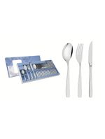 Faqueiro tramontina cosmos inox com facas para churrasco 24 peças