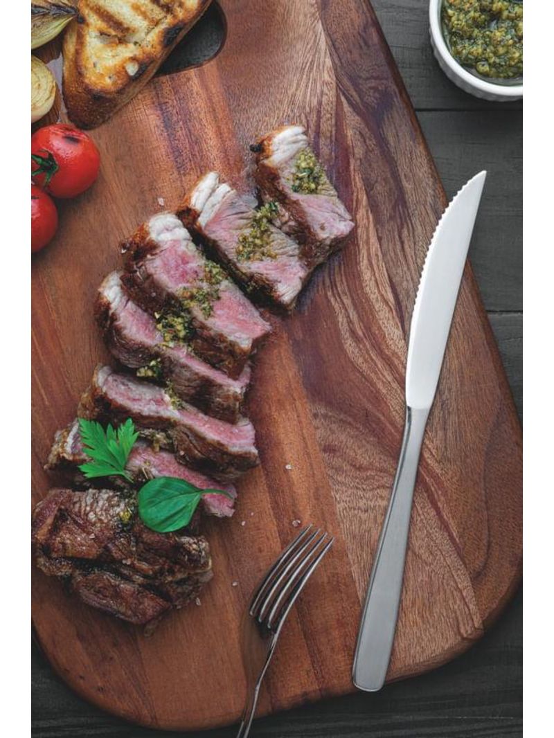 Faqueiro tramontina cosmos inox com facas para churrasco 42 peças