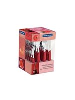 Faqueiro tramontina carmel inox carmín médio 24 peças