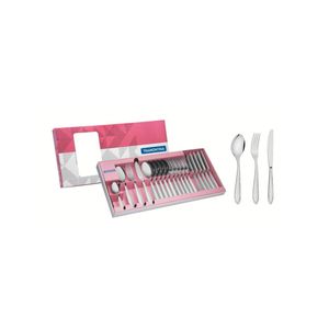 Faqueiro tramontina laguna inox com facas de mesa 24 peças