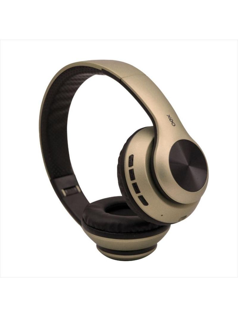 Fone de ouvido bluetooth oex glam hs311 - dourado