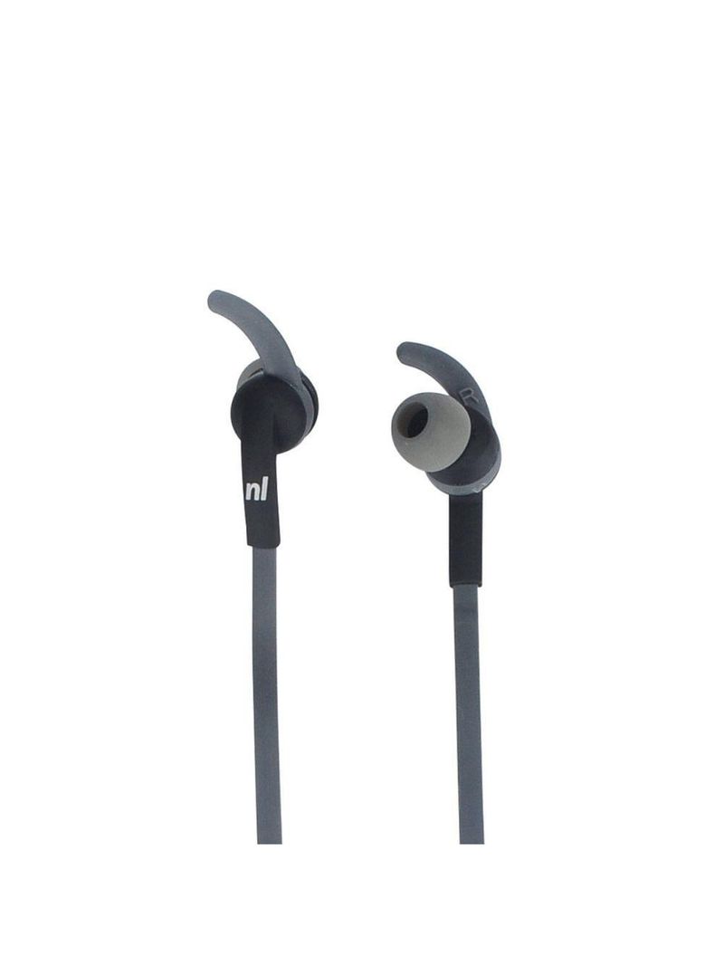 Fone de ouvido bluetooth para esporte newlink runner hs116 preto/cinza