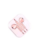 Fone de ouvido intra auricular com microfone oex colormood fn204 - rosa metalizado