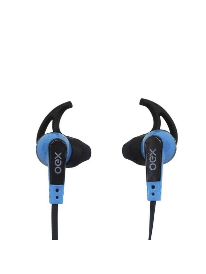 Fone de ouvido intra auricular esportivo com microfone oex sprint fn206 - azul