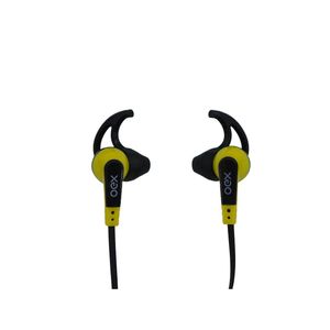 Fone de ouvido intra auricular esportivo com microfone oex sprint fn206 - amarelo
