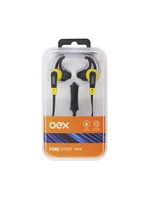 Fone de ouvido intra auricular esportivo com microfone oex sprint fn206 - amarelo