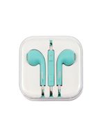 Fone de ouvido intra auricular com microfone oex colormood candy fn204 - azul (tom pastel)