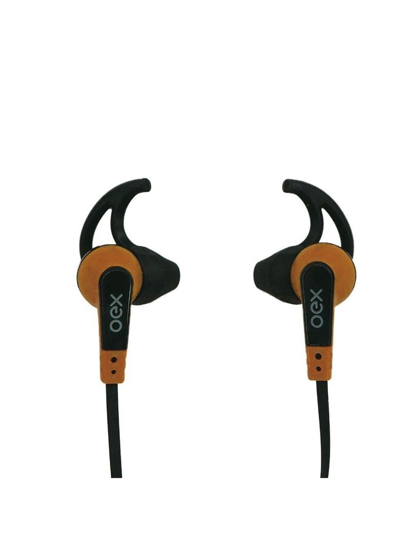 Fone de ouvido intra auricular esportivo com microfone oex sprint fn206 - laranja