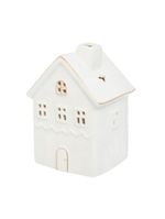 Adorno casinha home style led joy family 13 cm